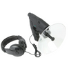 Microphone Parabolique avec Télescope Longue Distance