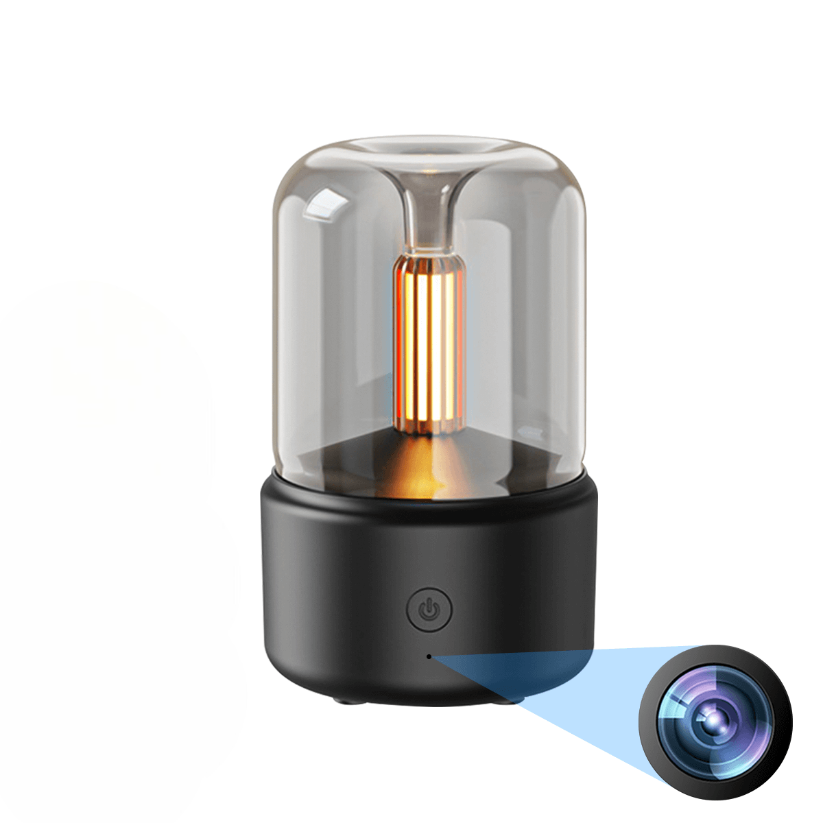 Caméra cachée WiFi Diffuseur d'arômes à la bougie