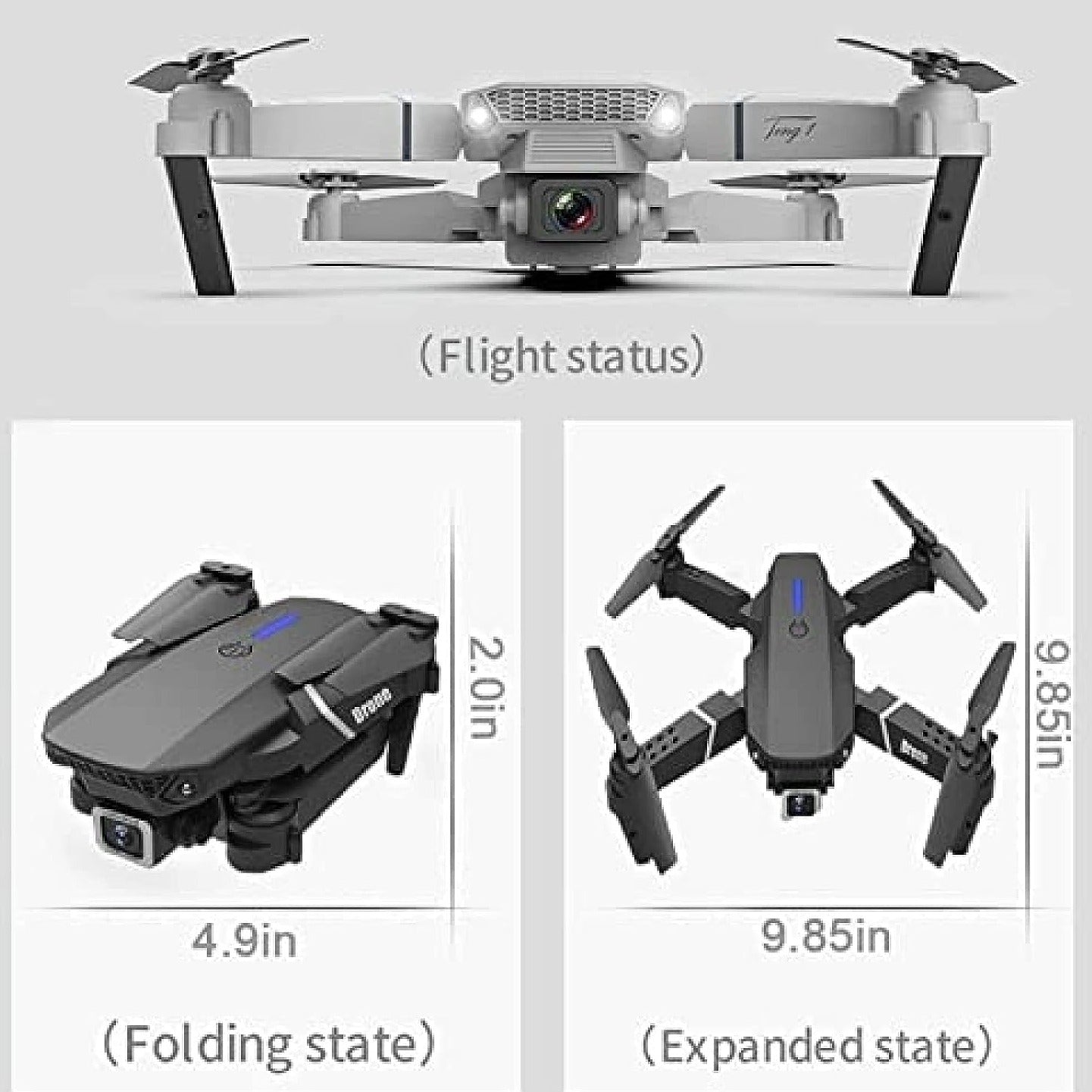 Drone Pliable 4K HD