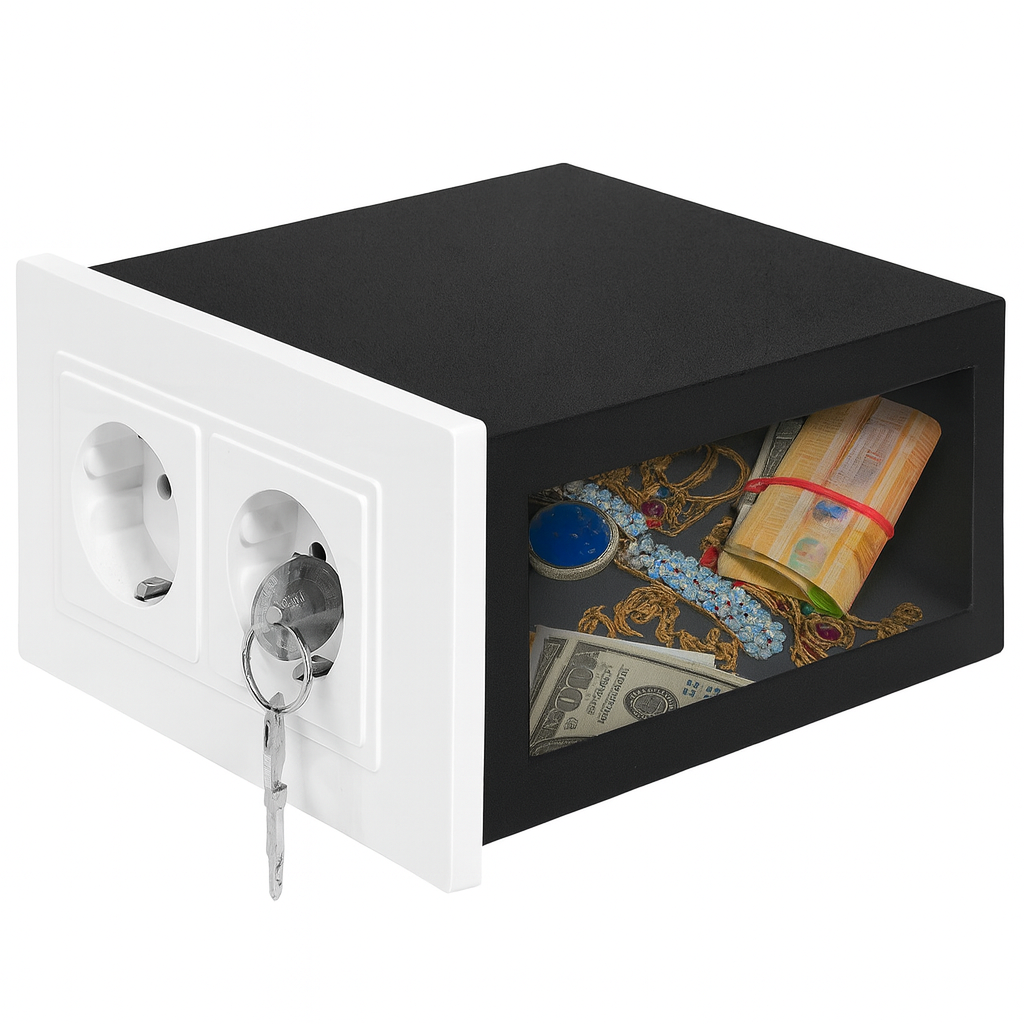 Prise Murale Coffre-Fort Dissimulée