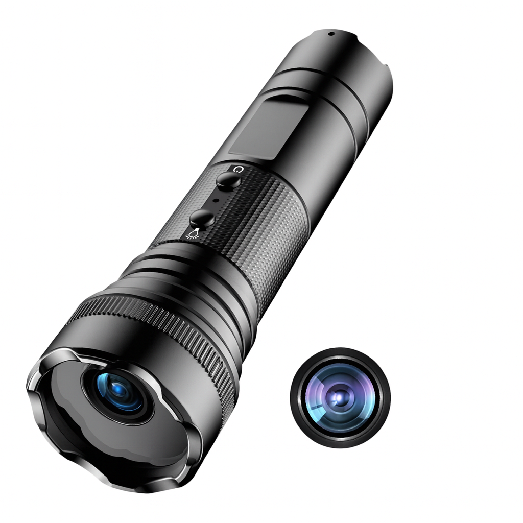 Lampe torche caméra discrète