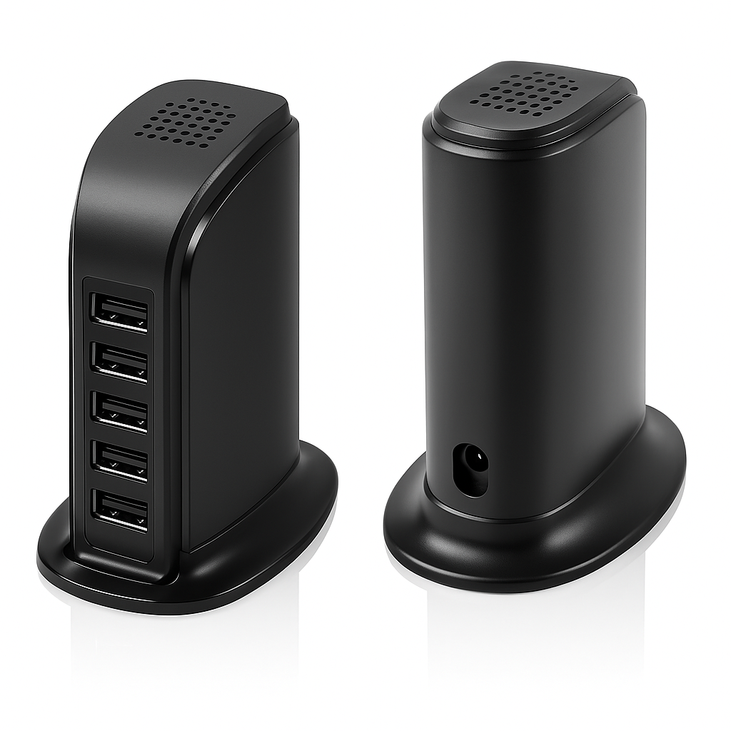 Chargeur USB Multiple avec Caméra WiFi Intégrée
