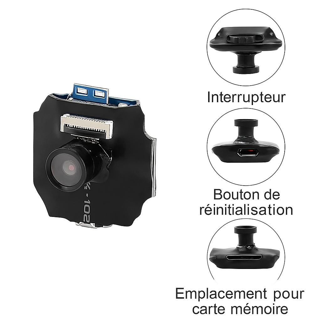 Mini Caméra K-102 WiFi HD 1080P