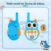 Talkie-Walkies Hibou pour Enfants (x2) – Recharge USB Type-C
